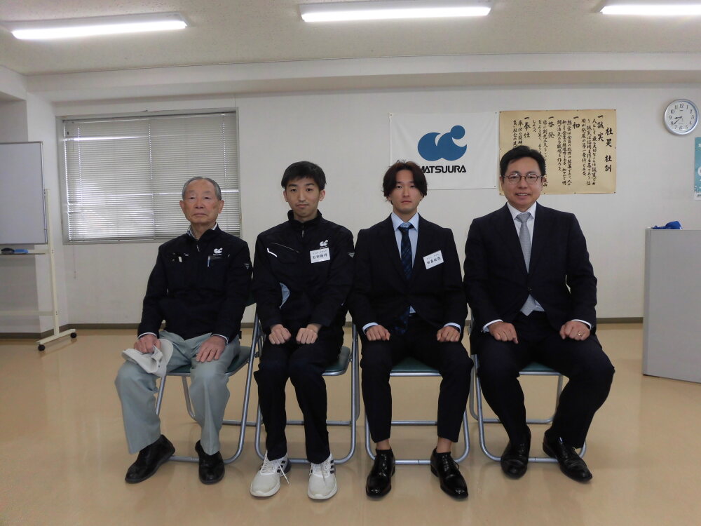 2026年度　新入社員入社式