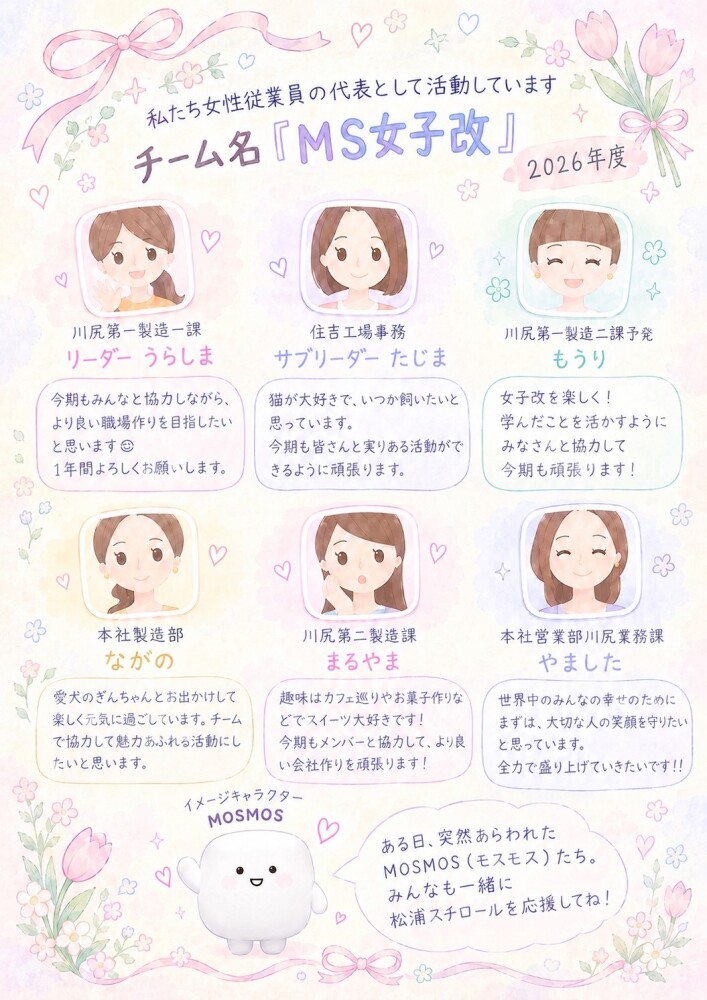 MS女子改自己紹介